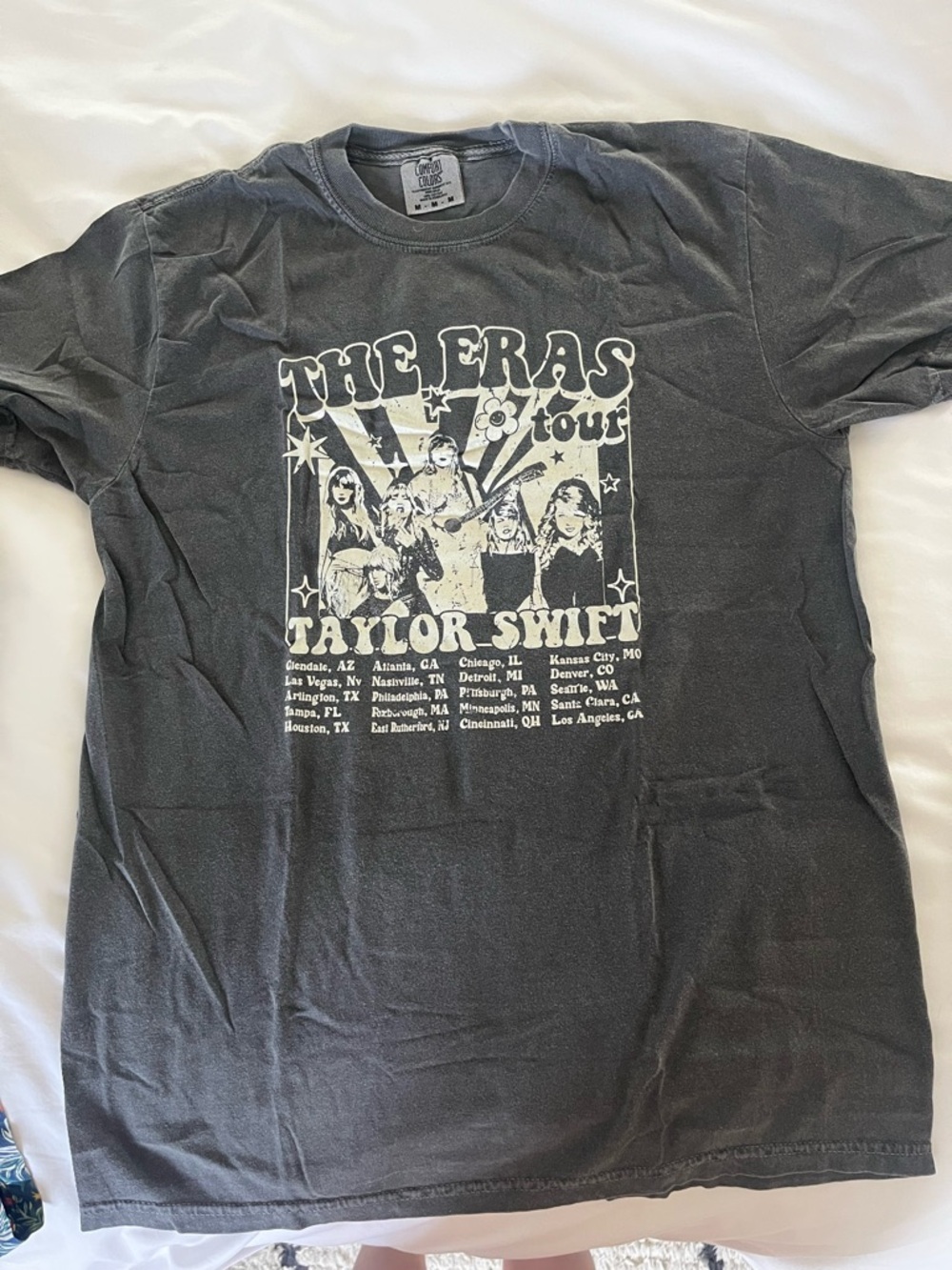 Vintage-Style Gray Eras Tour T-Shirt